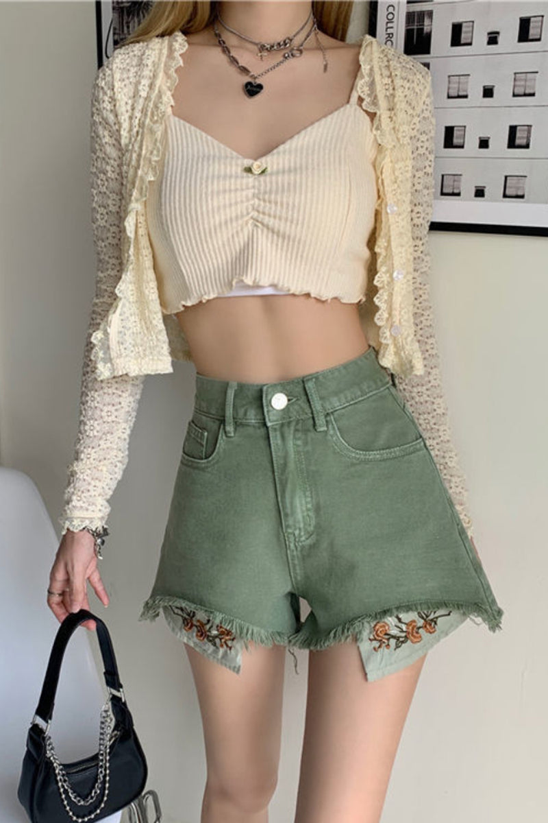 Green Envy Shorts