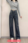 Long Sleeve Turn Down Collar Cropped Sweater