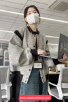Loose Striped Style Casual Baseball Jacket