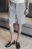 Casual Basic Office Men Shorts Pants