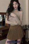 Long Sleeve Classic Turtleneck Women Shirts