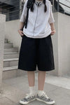 High Waist Loose Basic Solid Shorts Pants