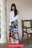 High Waist Cute Retro Animal Pattern A-Line Skirts