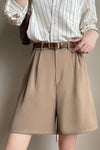 High Waist Women Office Shorts Pants
