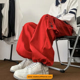 Loose Hip Hop Multi Pockets Men Jogger Pants