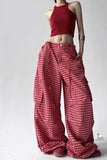 Refresh your seasonal wardrobe with the High Waist Retro Red Plaid Summer Loose Pants, a stylish and comfortable piece designed for women who love vintage-inspired fashion with a relaxed modern fit. Featuring a flattering high waist, eye-catching red plaid pattern, and loose summer-ready silhouette, these pants are perfect for creating effortless everyday looks with personality and charm.

The high waist design helps define the waistline and creates a flattering, elongated silhouette. This elevated fit pair
