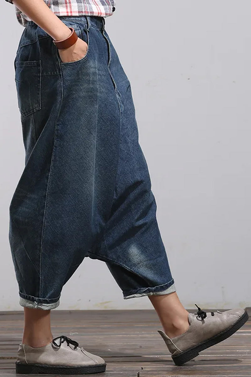 Loose Hip Hop Harem Style Jeans – Nada Outfit Land
