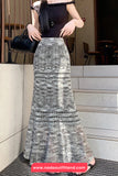 Elastic Waist Crochet Boho Mermaid Style Skirts