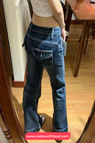 High Waist Casual Slim Fit Long Jeans Pants