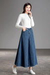 High Waist Loose Wide Leg Ankle Length Jeans