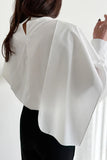 Elevate your professional look with our Long Sleeve Elegant Shawl Patchwork Office Blouse Shirt. Featuring a unique layered shawl design and premium wrinkle-resistant fabric, this sophisticated shirt is perfect for corporate and business-casual settings. Shop now to find your new favorite office staple and enjoy effortless elegance with every wear. Fast shipping worldwide!