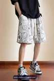Cute Bear Pattern Casual Men Shorts
