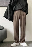 Loose Office Men Formal Pants