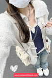 Two Style Lace Patchwork Casual Sweatshirt