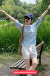 Casual Sun Proof Striped Colors Shirt