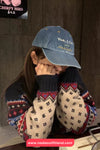 Long Sleeve Retro Pattern Christmas Sweater