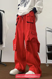 Loose Hip Hop Multi Pockets Men Jogger Pants