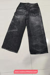 Loose Spider Webs Pattern Hip Hop Jeans Pants