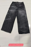 Loose Spider Webs Pattern Hip Hop Jeans Pants