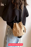 Cute Casual Versatile Bucket Bag