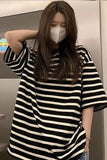 Upgrade your 90s Minimalist Aesthetic with this Loose Short Sleeve O-Neck Classic Colors Shirt. The ultimate essential for Normcore everyday outfits, heavy-weight boxy crewneck tee trends, and effortless minimalist capsule lookbooks. Featuring a flattering loose fit and a premium structured neckline, this classic neutral shirt is a must-have for your Basics Wardrobe or Streetwear Inspo