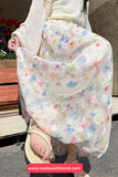 Wide Leg Floral Pattern Casual Pants