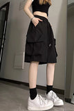 Casual Big Cargo Pockets Basic Shorts Pants