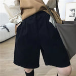 High Waist Loose Cozy Corduroy Shorts