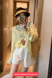 Casual Sun Proof Striped Colors Shirt