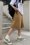 High Waist Loose Basic Solid Shorts Pants