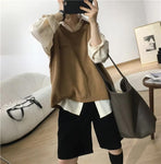 High Waist Loose Cozy Corduroy Shorts