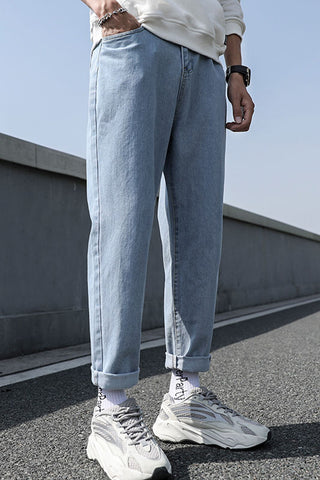 High Waist Long Slim Men Jeans Pants – Nada Outfit Land