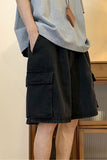 Loose Hip Hop Side Cargo Pocket Shorts Pants