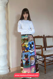 High Waist Cute Retro Animal Pattern A-Line Skirts