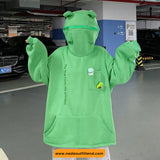 Loose Cute Frog Style Hoodie