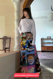 High Waist Cute Retro Animal Pattern A-Line Skirts