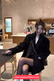 Long Sleeve Faux Lambs Casual Retro Coat Jacket
