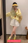 Casual Sun Proof Striped Colors Shirt