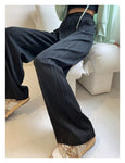 Wide Leg Elegant Pleated Long Pants