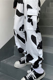 Cow Pattern Casual Jogger Sweatpants