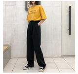 Loose Elegant Wide Leg Office Long Pants