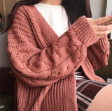 Vintage Warm Knitted Cardigan Sweater