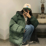 Two Sided Style Warm Parkas Jacket
