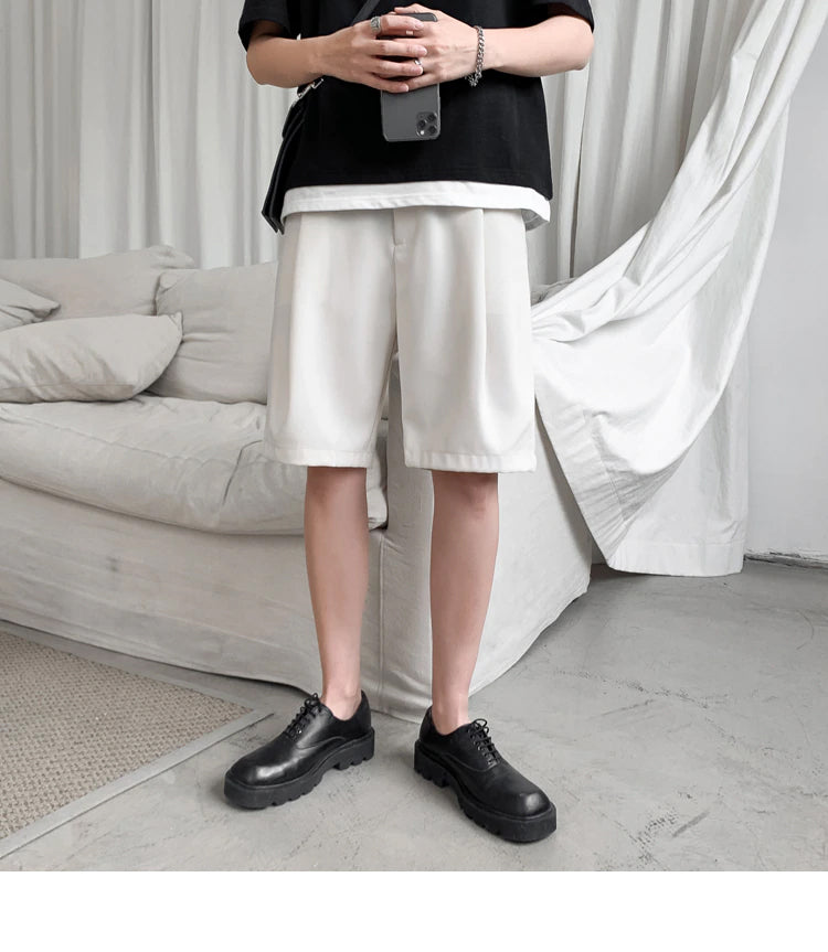 Loose Thin Knee Length Casual Men Shorts Pants – Nada Outfit Land