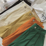 Solid Candy Colors Summer Shorts