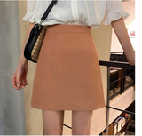 High Waist Office Style Mini Skirts