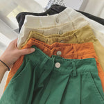Solid Candy Colors Summer Shorts