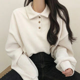 Casual Polo Collar Winter Sweater