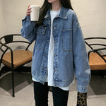 Casual Big Pocket Denim Jeans Jacket