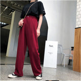 Loose Elegant Wide Leg Office Long Pants